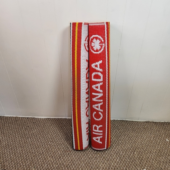 Vintage Air Canada Tropical 1970s 1980s Vinyl Wall Decor Beach Lounger Blanket - Picture 7 of 7